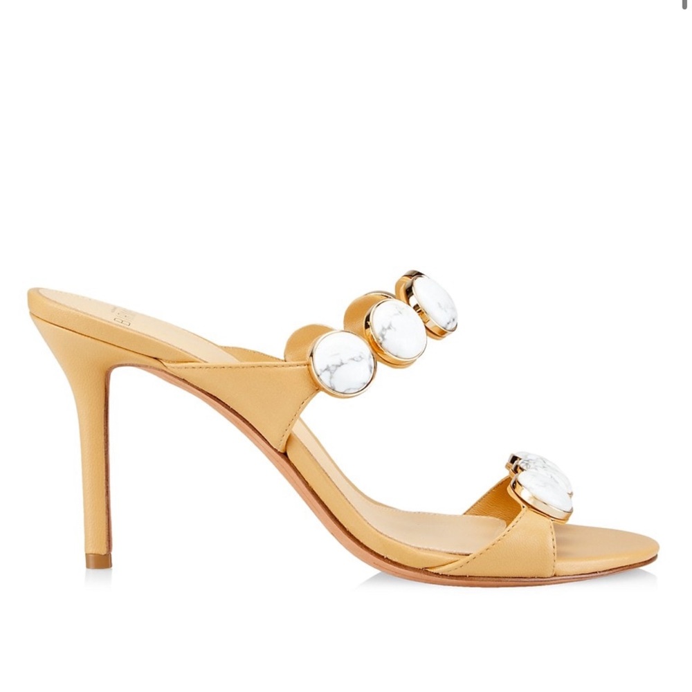 NWT NEW IN BOX Alexandre Birman
Rosie Embellished Leather Sandals Size 40